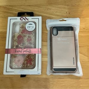 TWO NEW IPHONE X CASES
